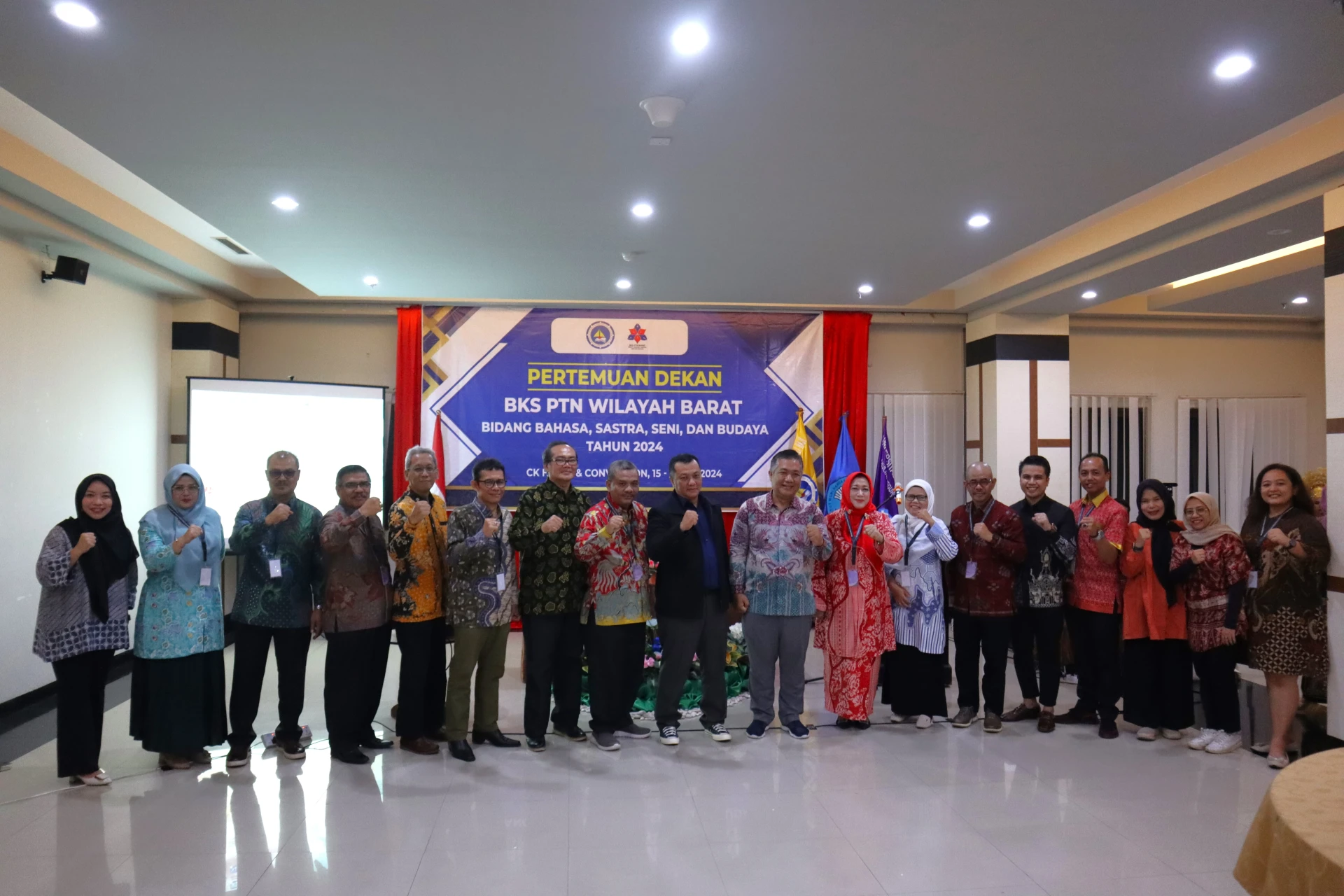 Dean's Gathering of West Region BKS PTN for Language, Literature, Arts and Culture in 2024